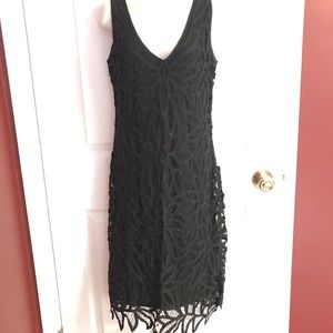Vintage Black beaded Basix II dress